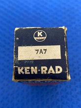 Load image into Gallery viewer, Ken-Rad 7A7 Vacuum Tube NOS NIB
