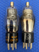 Load image into Gallery viewer, 2 Raytheon CRP-78 Number / Type 78 #78 Vacuum Tubes Milspec NOS NIB Lot Of Two
