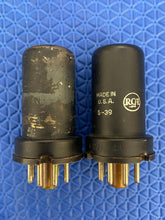 Load image into Gallery viewer, Matched Pair RCA JANCRC6SJ7Y 6SJ7 VT116 Vacuum Tubes Milspec World War Two Vintage NOS-Testing
