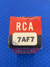Load image into Gallery viewer, RCA 7AF7 Vacuum Tube Valve NOS NIB
