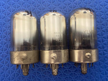 Load image into Gallery viewer, 3 US-Made 7F7 Vacuum Tubes Lot Of Three
