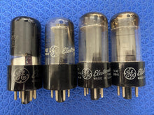Load image into Gallery viewer, 4 General Electric GE 25L6 25L6GT 25W6 25W6GT Vacuum Tubes NOS NIB Lot Of Four
