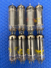 Load image into Gallery viewer, 8 Sylvania 5AQ5 Vacuum Tubes Valves NOS NIB Lot Of Eight
