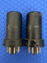 Load image into Gallery viewer, Matched Pair Cunningham 6SJ7 Vacuum Tubes
