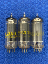 Load image into Gallery viewer, 3 Sylvania 12AB5 Vacuum Tubes Valves NOS NIB Lot Of Three
