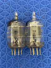 Load image into Gallery viewer, Matched Pair General Electric GE 6AK5 6J1 6J2 Vacuum Tubes
