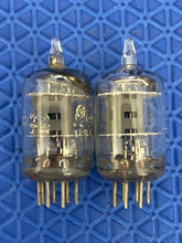 Load image into Gallery viewer, Matched Pair General Electric GE 6AK5 6J1 6J2 Vacuum Tubes
