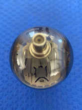 Load image into Gallery viewer, Matched Pair Sylvania 6SN7 6SN7GTB Vacuum Tubes Valves Black Wing Plate Silver Top Chrome Dome
