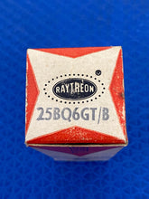 Load image into Gallery viewer, Raytheon 25BQ6GT 25BQ6GTB Vacuum Tube NOS NIB
