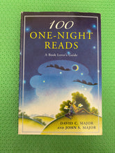 Load image into Gallery viewer, 100 One-Night Reads A Book Lover's Guide David Major and John Major
