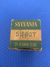Load image into Gallery viewer, Sylvania 5W4 Vacuum Tube Rectifier NOS NIB
