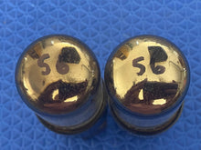 Load image into Gallery viewer, Matched Pair General Electric GE Milspec 6Y6 JAN6Y6GT Vacuum Tubes Black Plate NOS NIB
