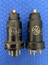 Load image into Gallery viewer, 2 General Electric GE 6L7 Vacuum Tubes Lot Of Two

