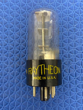 Load image into Gallery viewer, Raytheon 6X5 6X5GT Vacuum Tube Rectifier Black Plates NOS NIB
