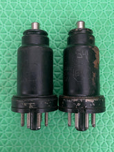 Load image into Gallery viewer, Matched Pair RCA 6K7 Vacuum Tubes Engraved Bottles NOS-Testing

