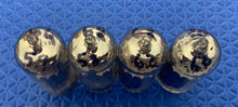 Load image into Gallery viewer, Matched Quad RCA 6FQ7 / 6CG7 Vacuum Tubes
