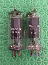 Load image into Gallery viewer, 2 RCA 6AK6 JAN6AK6 Vacuum Tubes Milspec NOS NIB Lot Of Two
