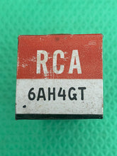Load image into Gallery viewer, RCA 6AH4 6AH4GT Vacuum Tube NOS NIB
