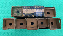 Load image into Gallery viewer, 9 Sylvania 6SR7 Vacuum Tubes NOS NIB Lot Of Nine
