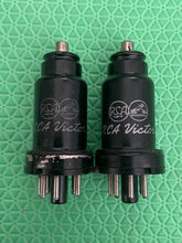 Load image into Gallery viewer, 2 RCA Victor 6K7 Vacuum Tubes Lot Of Two
