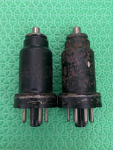 Load image into Gallery viewer, Matched Pair RCA 6K7 Vacuum Tubes Engraved Bottles NOS-Testing
