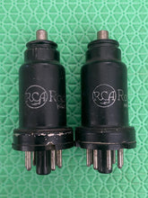 Load image into Gallery viewer, Matched Pair RCA 6K7 Vacuum Tubes NOS-Testing
