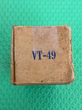 Load image into Gallery viewer, Tung-Sol VT49 / #39 / #44 Milspec Vacuum Tube NOS NIB
