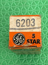 Load image into Gallery viewer, General Electric GE 6203 Five Star Vacuum Tube Industrial NOS NIB
