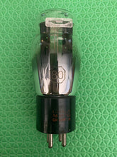 Load image into Gallery viewer, RCA Radiotron Number Type 80 Vacuum Tube Rectifier Black Plates Shoulder ST Shape Hanging Filaments
