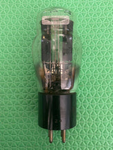 Load image into Gallery viewer, RCA Cunningham Radiotron Number Type 80 Vacuum Tube Rectifier Black Plates Engraved Base Shoulder ST Shape Hanging Filaments
