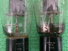 Load image into Gallery viewer, Matched Pair RCA 6BG6 6BG6G Vacuum Tubes Shoulder ST-Shape
