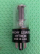 Load image into Gallery viewer, Hytron 12SN7 JAN-CHY-12SN7GT Milspec T Plate Vacuum Tube
