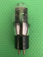Load image into Gallery viewer, RCA Cunningham Radiotron Number Type 80 Vacuum Tube Rectifier Black Plates Engraved Base Shoulder ST Shape Hanging Filaments
