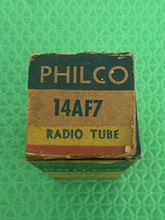 Load image into Gallery viewer, Philco 14AF7 Vacuum Tube NOS NIB

