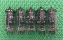 Load image into Gallery viewer, 5 Tung-Sol 6AK6 Vacuum Tubes NOS NIB Lot Of Five
