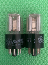 Load image into Gallery viewer, Matched Pair General Electric GE 6SL7 6SL7GT Vacuum Tubes NOS NIB
