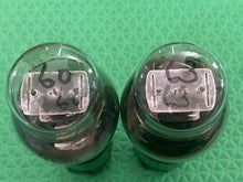 Load image into Gallery viewer, Matched Pair Sylvania 6J5 6J5G Vacuum Tubes Coke Bottle / Shoulder ST-Shape
