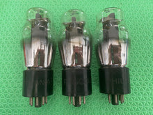 Load image into Gallery viewer, Matched Pair CBS Hytron 12SN7 12SN7GT Vacuum Tubes Valves Black T Plates NOS NIB
