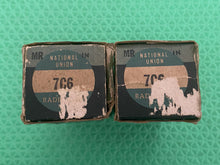 Load image into Gallery viewer, 2 National Union NU 7C6 Vacuum Tubes Valves NOS NIB Lot Of Two
