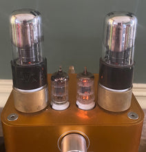 Load image into Gallery viewer, Matched Pair Sylvania 6K6 6K6GT Vacuum Tubes Silver Tops NOS-Testing
