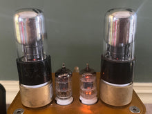 Load image into Gallery viewer, Matched Pair Sylvania 6K6 6K6GT Vacuum Tubes Silver Tops NOS-Testing
