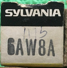 Load image into Gallery viewer, Sylvania 6AW8 6AW8A Vacuum Tube NOS NIB
