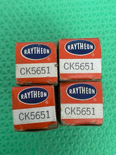Load image into Gallery viewer, 4 Raytheon CK5651 Vacuum Tubes NOS NIB Lot Of Four
