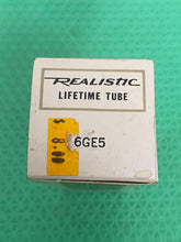 Load image into Gallery viewer, Radio Shack Realistic 6GE5 Gold Pin Vacuum Tube NOS NIB
