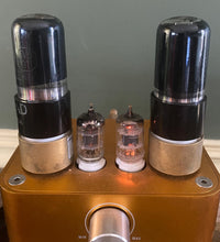 Load image into Gallery viewer, Matched Pair Ken-Rad 6V6 6V6GT 6P6 6P6P Vacuum Tubes Black Glass
