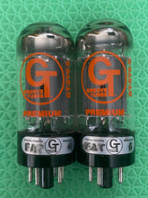 Load image into Gallery viewer, Matched Pair Groove Tube Fat Tone Premium 6V6 6V6S Uncle Doug Vacuum Tubes NOS-Testing
