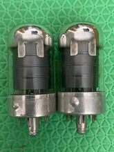 Load image into Gallery viewer, Matched Pair Sylvania 7B7 Vacuum Tubes
