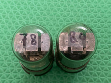 Load image into Gallery viewer, Matched Pair RCA 6J5 6J5GT Metal Base Vacuum Tubes NOS-Testing

