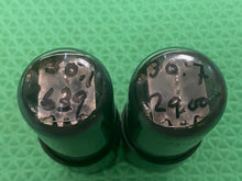 Load image into Gallery viewer, Matched Pair Sylvania 6V6 6V6GT/G Vacuum Tubes Silver And Gray NOS-Testing
