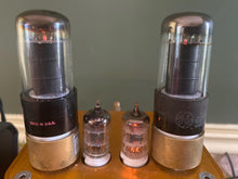Load image into Gallery viewer, Matched Pair General Electric GE 6V6 6V6GT Vacuum Tubes Black Plates
